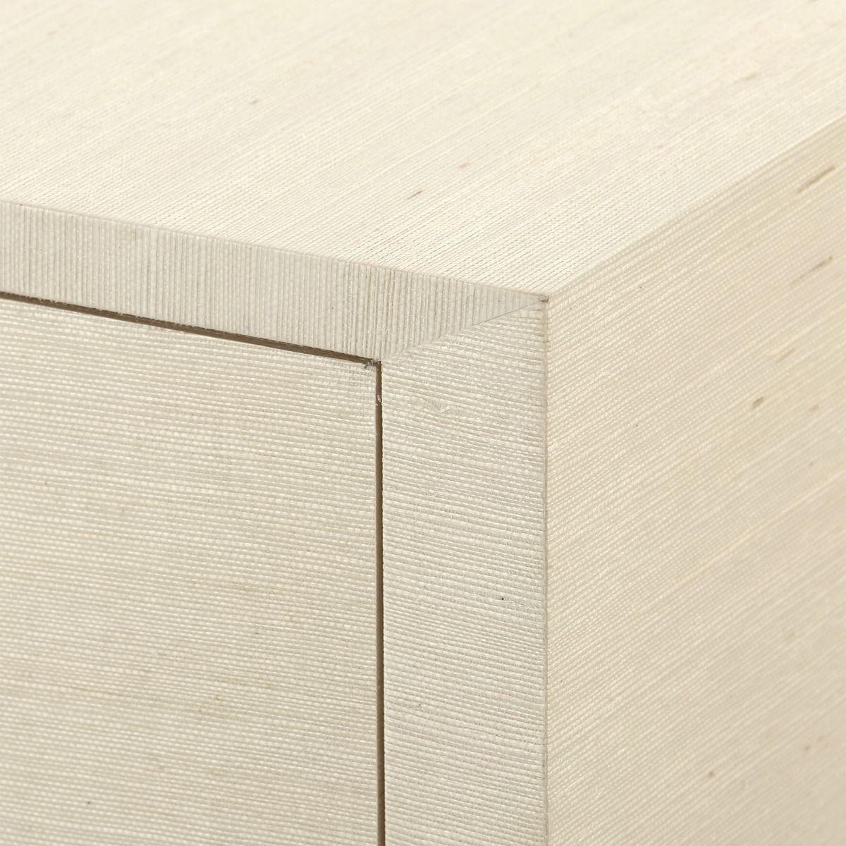 Meredith Extra Large 4-Door Cabinet, Natural - Maison Vogue