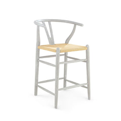 Oslo Counter Stool, Classic Gray - Maison Vogue