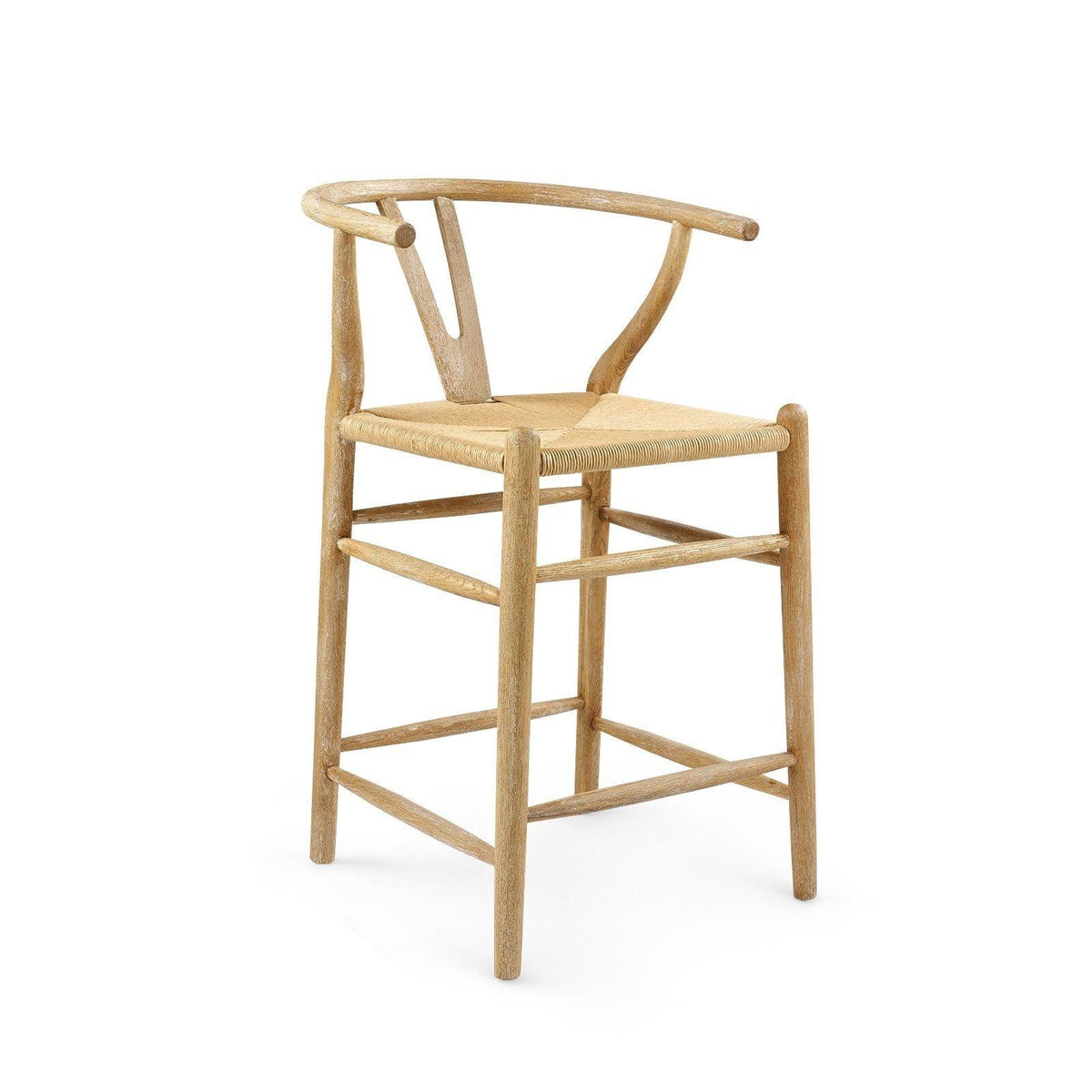 OSLO COUNTER STOOL, NATURAL - Maison Vogue