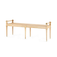PARIS LARGE BENCH, NATURAL - Maison Vogue