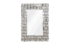 Divot Mirror Stainless Steel - Maison Vogue