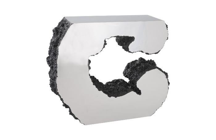 Lava Console Table Stainless Steel - Maison Vogue
