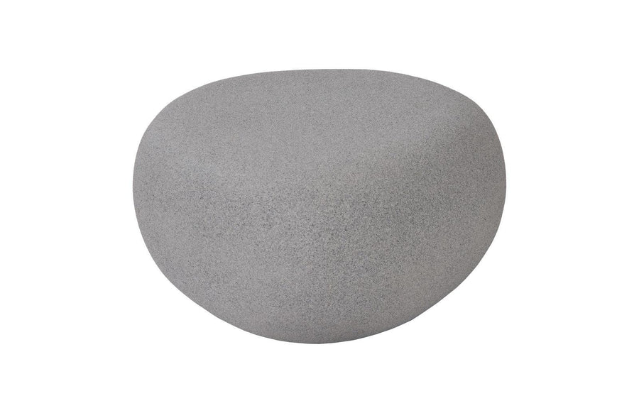 River Stone Small Dark Granite Coffee Table (Outdoor Safe) - Maison Vogue