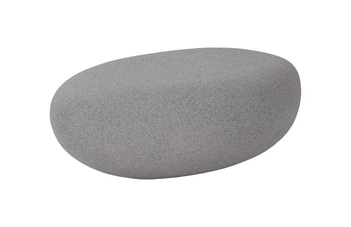River Stone Small Dark Granite Coffee Table (Outdoor Safe) - Maison Vogue