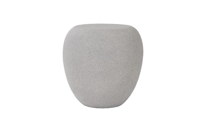 River Stone Dark Granite Side Table (Outdoor Safe) - Maison Vogue