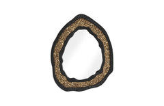 Geode Gold Mirror - Maison Vogue