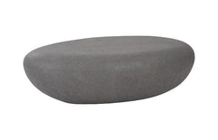 River Stone Coffee Table Charcoal Stone, LG - Maison Vogue