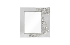 Mercury Square Silver Mirror - Maison Vogue