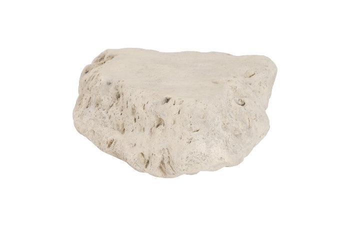 Cast Boulder Coffee Table Roman Stone, LG - Maison Vogue
