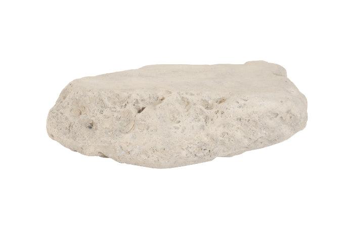 Cast Boulder Coffee Table Roman Stone, LG - Maison Vogue