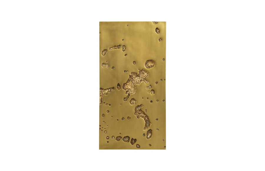Splotch Rectangle Gold Wall Art - Maison Vogue