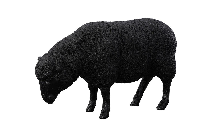 Sheep Sculpture Gel Coat Black - Maison Vogue