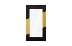 Scorched Mirror, Black and Gold - Maison Vogue