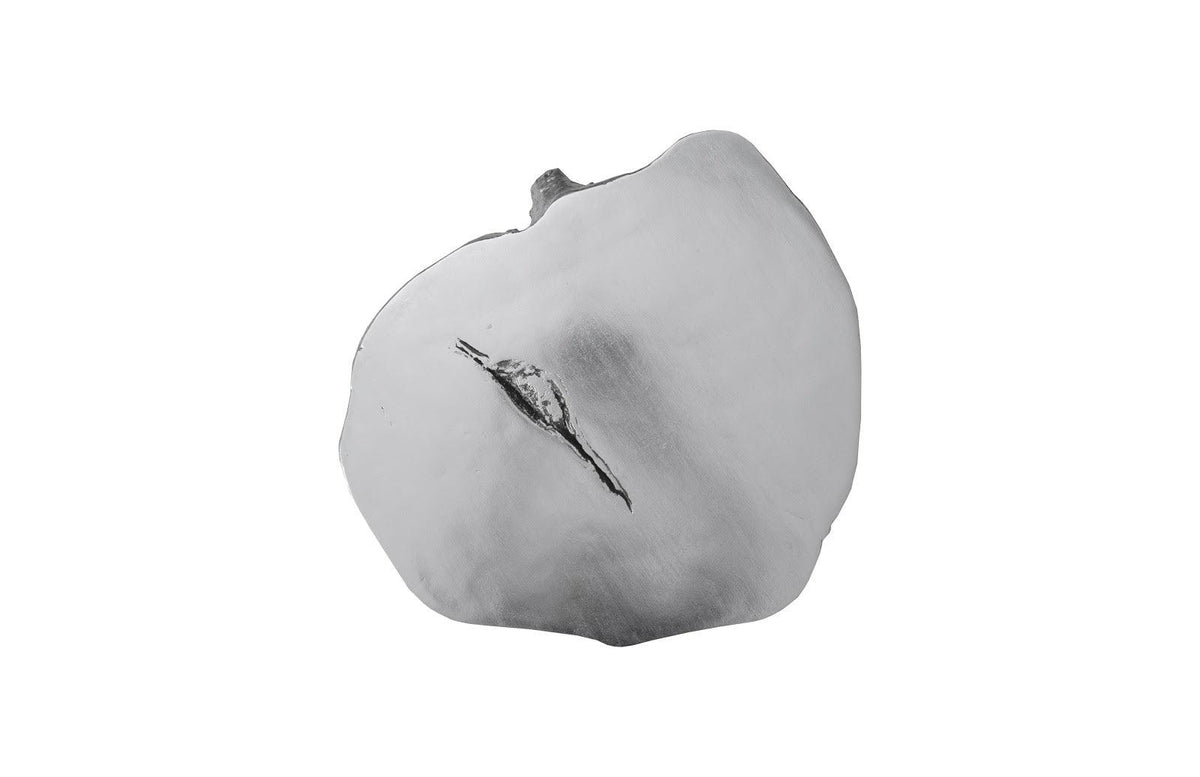 Log Large Silver Stool - Maison Vogue
