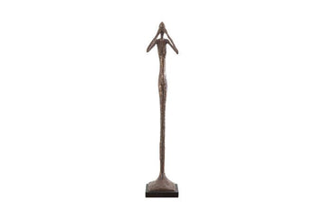 See No Evil Skinny Sculpture Bronze - Maison Vogue