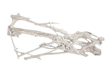 Root Wall Art Large, Silver Leaf - Maison Vogue