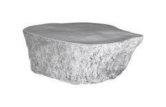 Bark Coffee Table Silver Leaf - Maison Vogue