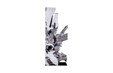 Cast Freeform Silver Sculpture - Maison Vogue