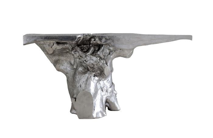 Crown Console, Silver Leaf - Maison Vogue