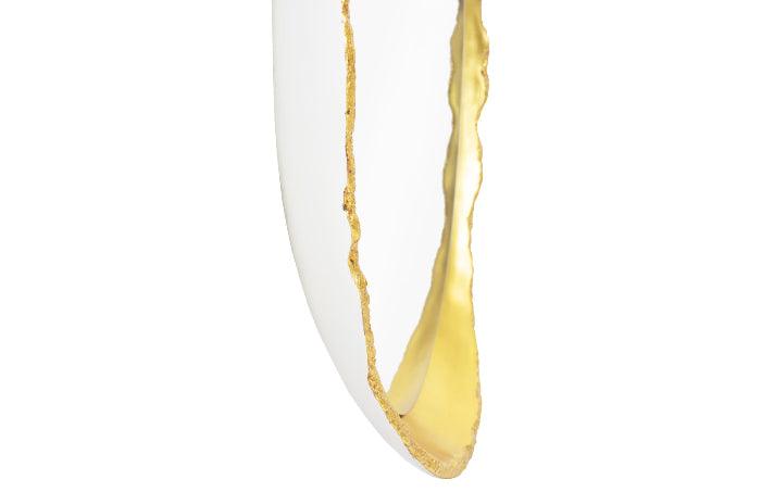 Broken Egg Gold Mirror - Maison Vogue