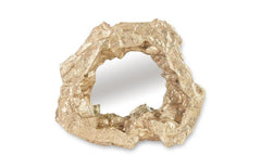 Rock Pond Mirror Gold Leaf - Maison Vogue