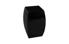 Taba Side Table Gel Coat Black - Maison Vogue