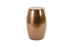 Vex Side Table Polished Bronze - Maison Vogue