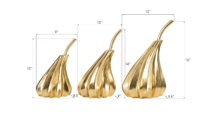 Hand-Dipped Gold Pears - Maison Vogue