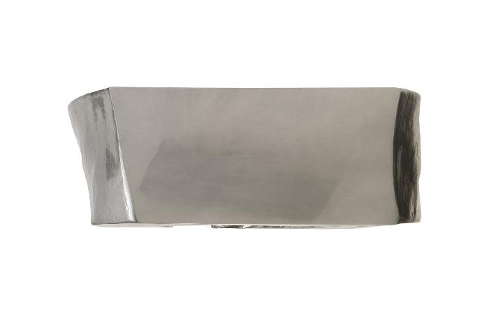 Plateada Hollow Console Liquid Silver - Maison Vogue