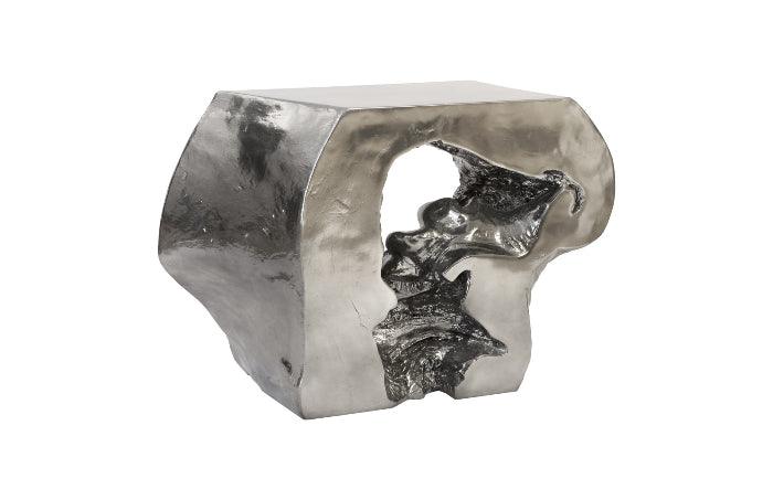 Plateada Hollow Console Liquid Silver - Maison Vogue