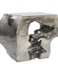 Plateada Hollow Console Liquid Silver - Maison Vogue