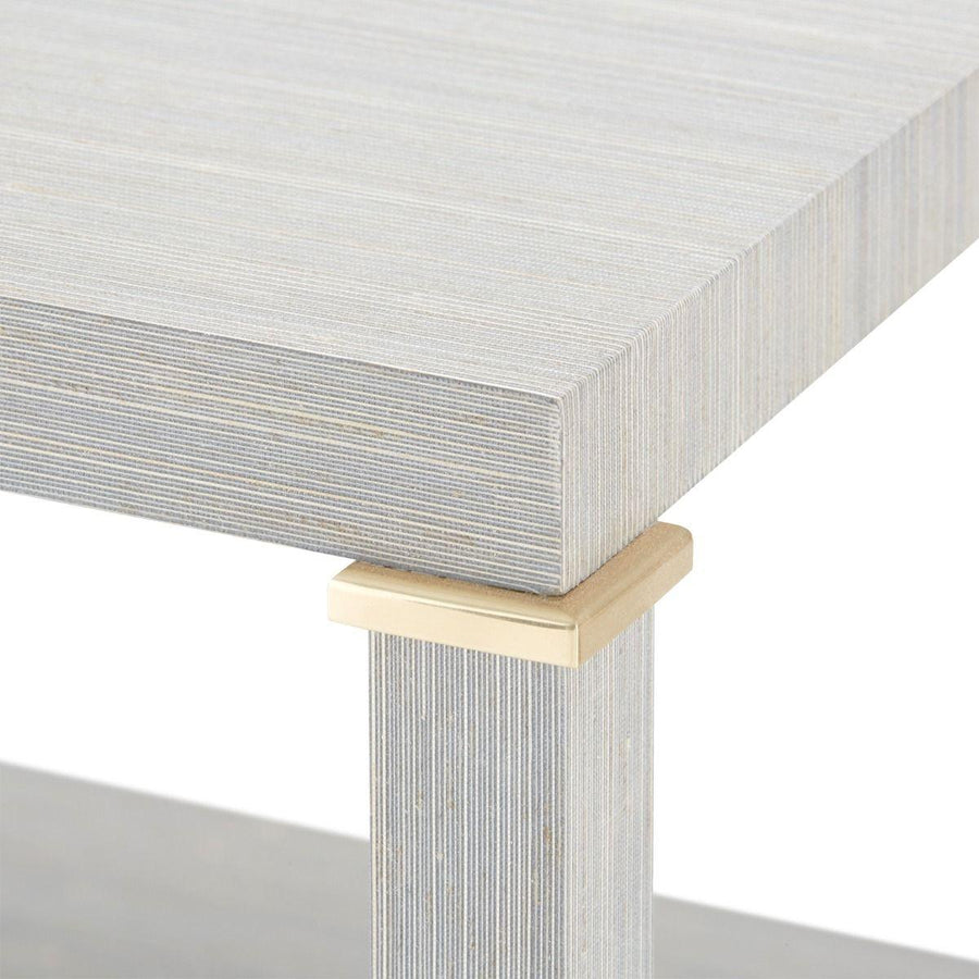 Pascal 1-Drawer Side Table, Slate Blue - Maison Vogue