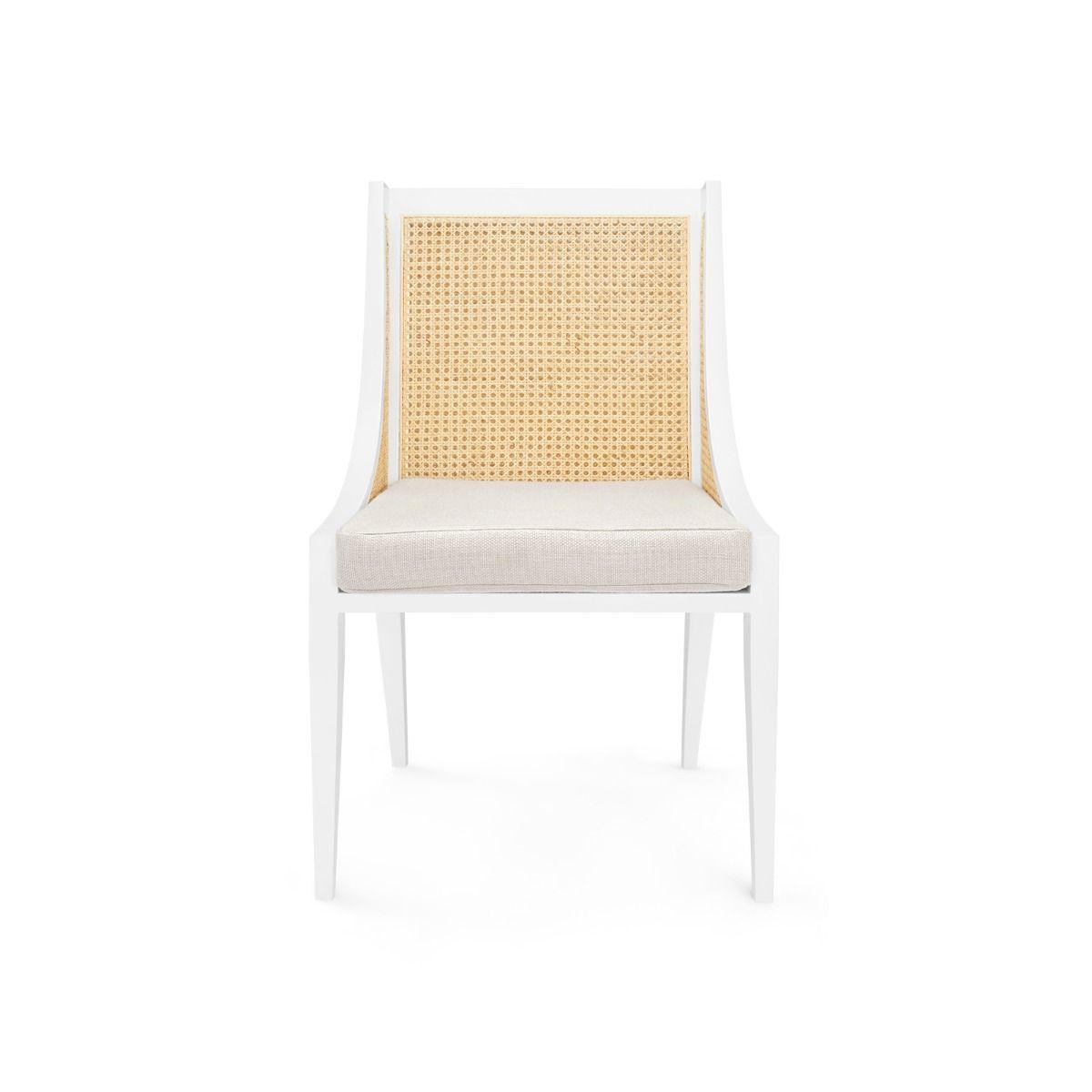Raleigh Armchair, White - Maison Vogue