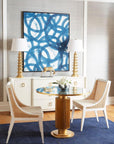 Raleigh Armchair, White - Maison Vogue