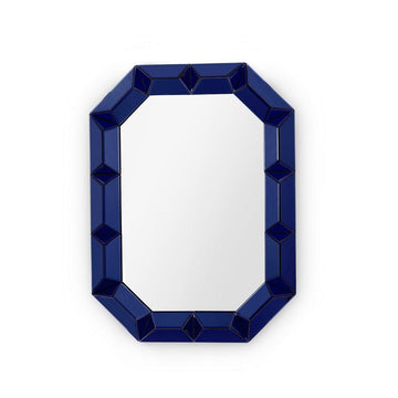 ROMANO WALL MIRROR SAPPHIRE BLUE - Maison Vogue