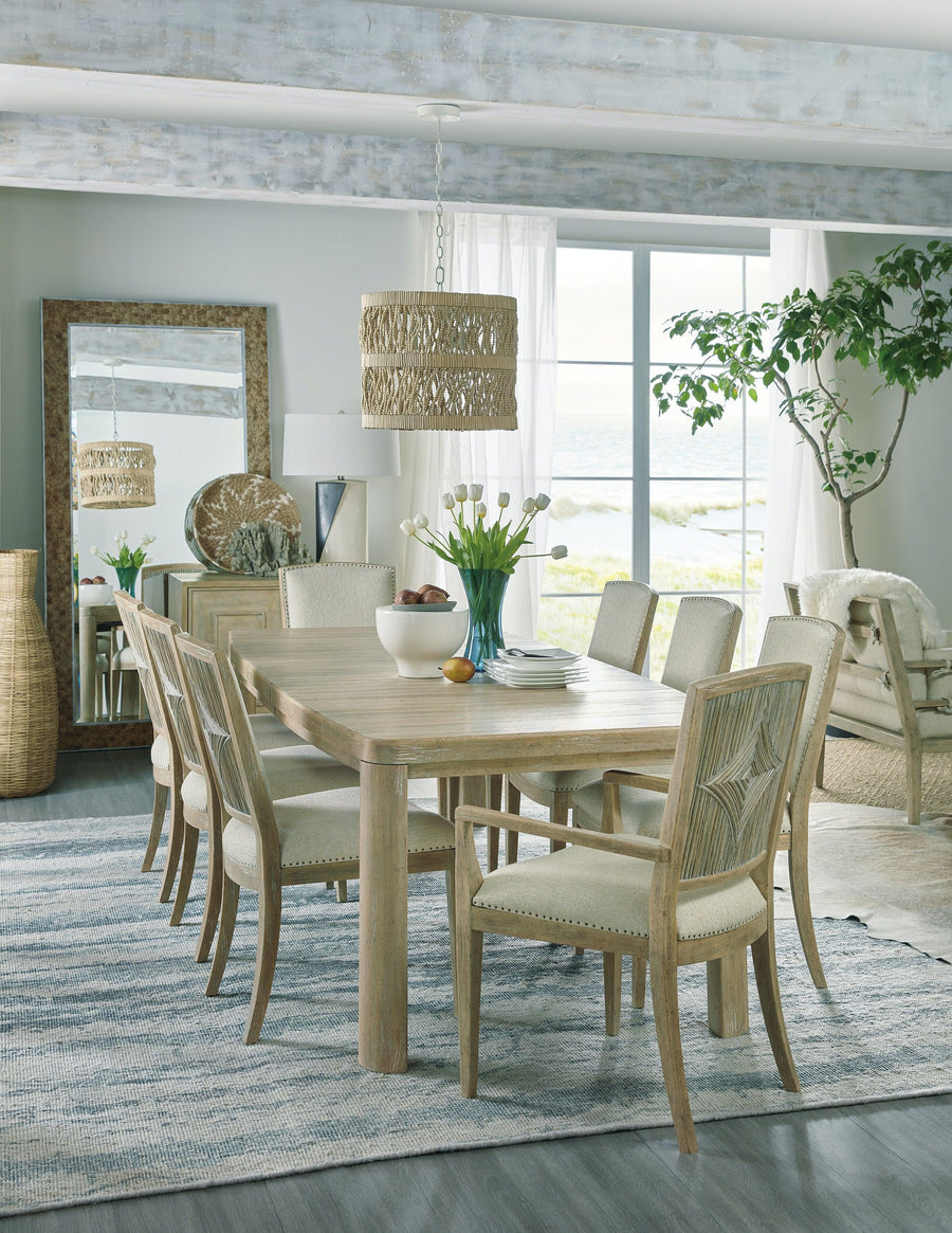 Surfrider Rectangle Dining Table w/1-18in leaf - Maison Vogue