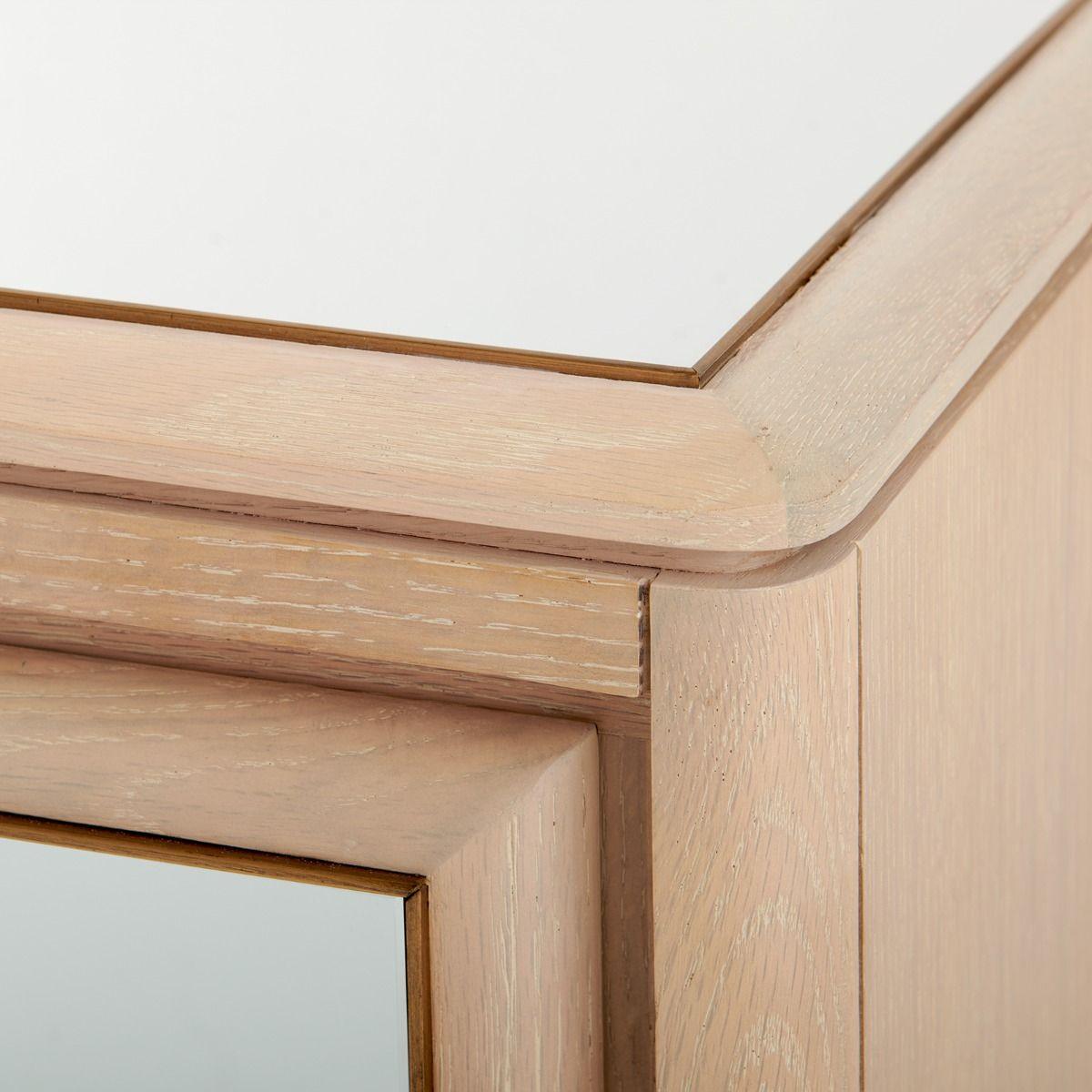 Sofia 3-Drawer & 2-Cabinet, Bleached Cerused Oak - Maison Vogue