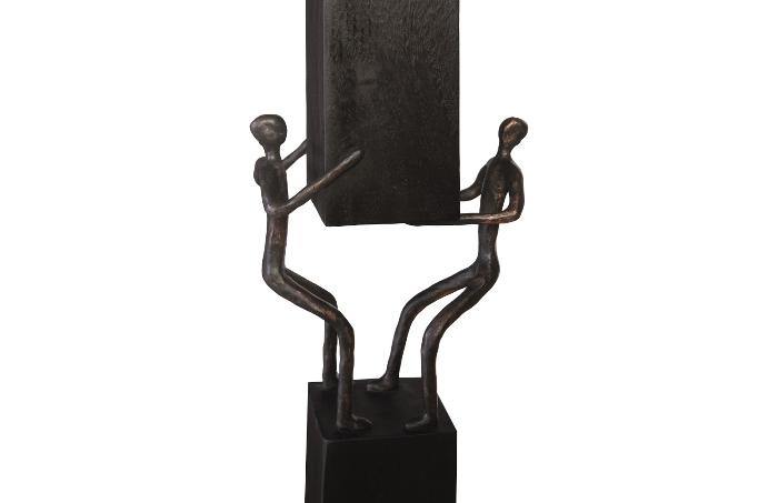 Atlas Balancing Sculpture - Maison Vogue
