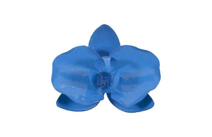 Orchid Flower Blue Wall Decor - Maison Vogue