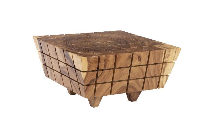 Cubed Coffee Table Natural - Maison Vogue