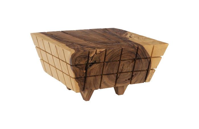 Cubed Coffee Table Natural - Maison Vogue