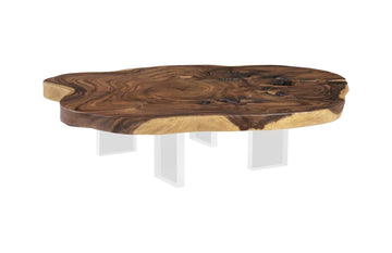Floating XL Natural Coffee Table - Maison Vogue