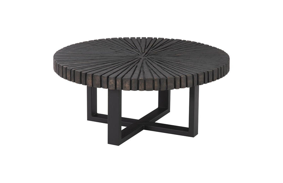 Chainsaw Round Coffee Table - Maison Vogue