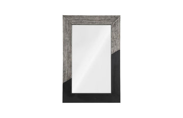 Geometry Large Gray Mirror - Maison Vogue