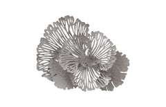 Small Gray Flower Wall Art - Maison Vogue