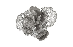 Large Gray Flower Wall Art - Maison Vogue