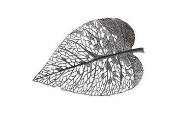 Large Silver Birch Leaf Wall Art - Maison Vogue