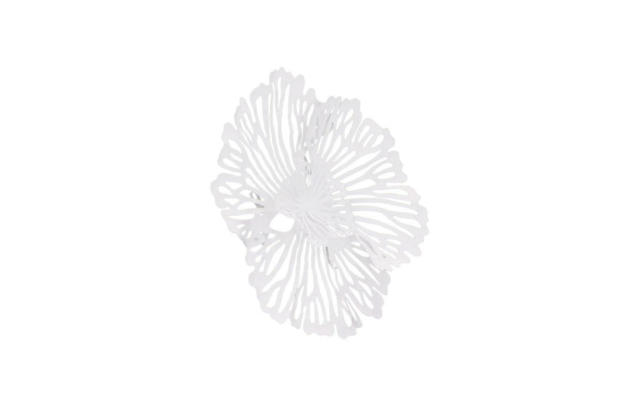 Extra Small White Flower Wall Art - Maison Vogue