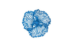 Extra Small Blue Flower Wall Art - Maison Vogue