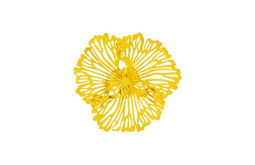 Extra Small Yellow Flower Wall Art - Maison Vogue